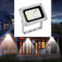 Tashace 10W 12-24V IP65 6500K Lot,1 Pack Floodlight DC Wall Lamp LED Security Flood Light Waterproof Super Bright Cool