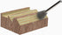 Kutzall Original Dove Tail Rotary Burr, 1/8" Shaft, Fine, Wood Carving Bit for Dremel, 3/8" Dia. X 1/2" Length