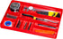 Ernst Manufacturing Home Organizer Tray, 10-Compartments, Red (5010)