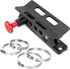 Quick Release Fire Extinguisher Holder Mount Bracket - High Density Nylon Roll Bar Mount Bottle Holder Adjustable with