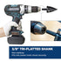 1/4 to 1-3/8 Inches HSS Step Drill Bit for Metal, Plastic, Wood, Aluminum, Heavy Duty Unibit