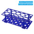 PATIKIL 28 Wells Tube Rack, 3 Set Vial Rack Double Layer Multifunction Holder for Microcentrifuge Tubes 10/15/50ml