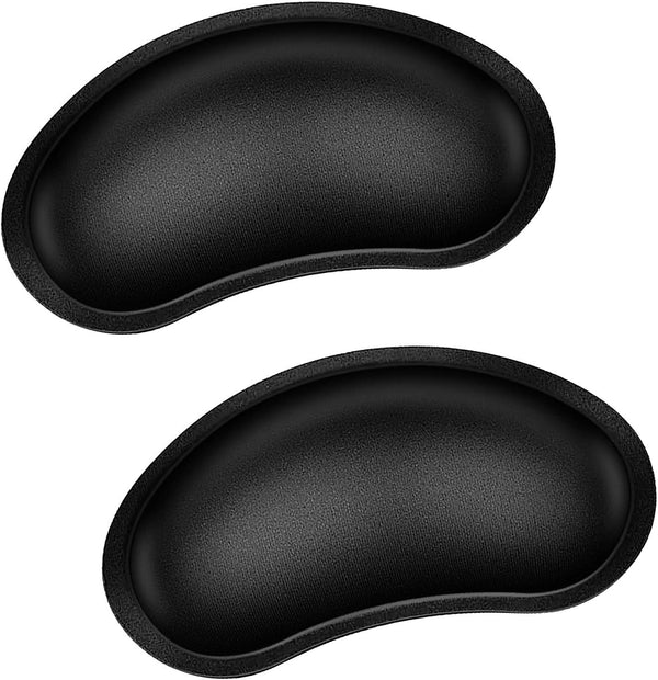 Canjoy Mouse Wrist Rest, 2 Pack Memory Foam Soft Fabric Pad Support Cushion with Anti-Skid Rubber Base