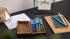 Schneider Slider Basic F Ballpoint Pen, 0.7 mm, Blue Ink, Box of 10