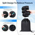 bhgwqci 3D Travel mat - inflatable bubble design, used for car/office/airplane seat cushion, equipped with storage