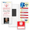 StoreSMART - Vial of Life Medical Info Pocket, Magnetic Back, 5-Pack for Refrigerator, Locker, Filing Cabinets