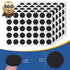 DIYMAG 60 Pcs Magnetic Dot Round Magnets with Self Adhesive Magnetic Tape Flexible Magnet Sheets with Adhesive for Crafts Photos and Die Storage Easy Peel and Stick 0.8 x 0.04inch