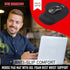 New Horrizon - Ergonomic Mouse Pad with Wrist Rest, Gel Wrist Support Mousepad, Pain Relief Laptop Computer Mouse Pad