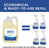 CBD540557 All Purpose Disinfectant Cleaner, Kills 99.9% of Germs, Ready-to-Use Liquid Refill, 1-Gallon (Pack of 2)