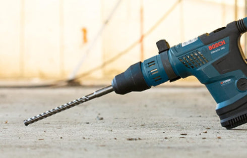 BOSCH HC5060 1-1/8 In. x 13 In. SDS-max Speed-X Carbide Rotary Hammer Bit for Concrete Drilling
