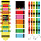 JarThenaAMCS Student Behavior Clip Chart for Classroom Kids Track Reward Incentive Behavior Pocket