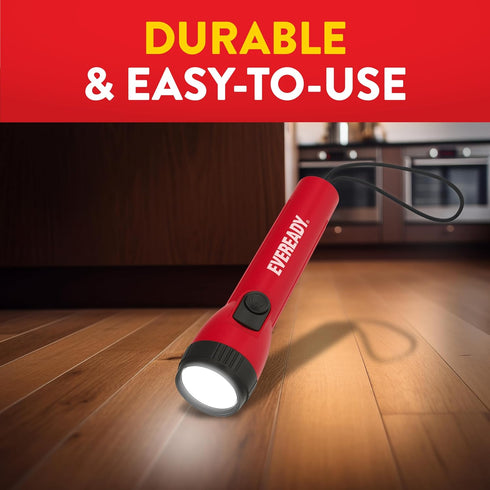 (3-Pack), EVEREADY LED Flashlights Bright Flashlights for Emergencies and Camping Gear, Power Outage Flash Light, AA