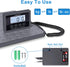 THINKSCALE Shipping Scale, 440 lbs/1 oz Digital Postal Scale with Hold/Tare/LCD Display, Battery & AC Adapter Included