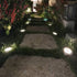 ZGWJ Solar Ground Lights - 8 LED Waterproof Garden Lights for Yard Walkway Patio Lawn Decoration