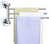 Magnetic Swivel Towel Rack, Stainless Steel 3-Arm Towel Bar, Magnetic Paper Towel