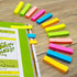 Sticky Notes, 0.6x3 Inch, 1200 Sheets Self-Stick Notes, Bright Colors, Easy to Post for School, Office