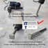 8 1/4 in. SDS Max Concrete Repair Patch Prepare Bushing Head, 1 1/4 Inch Square Head Tool Bit for Demolition Hammer