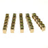 5pcs Electrical Wire Screw Terminal Ground, Brass Grounding Bars, 5 Positions Terminal Ground Bar