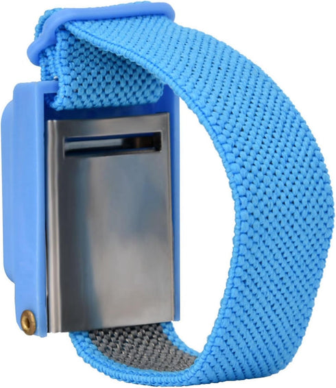 Sonew Anti Static Wrist Straps, Cordless ESD Discharge Cable Band, Blue