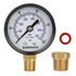 Solimeta 2" Pressure Gauge, Well Pump, 0-100 PSI
