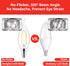 Sengled Bulbs Dimmable, E12 Bulb 60 CA10 Bulbs, 5000K 6 Count (Pack 1) Candelabra Led Light Led Watt Equivalent, Flame