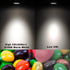 ALIDE GU10 LED Bulbs 6 Pack, 5W 6000K Daylight White Dimmable, 25W-35W Halogen Equivalent, MR16 GU10 Base AC120V