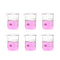 6pcs 50ml Upgraded Thick Glass Beakers, Beaker Shot Glasses Set, 3.3 Boro Griffin Low Form