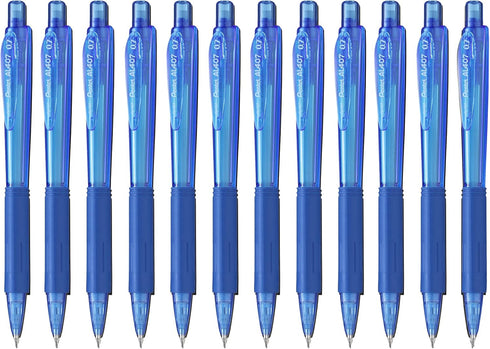 Pentel 0.7mm Wow Mechanical Pencil with Blue Barrel, Box of 12 (AL407C)