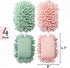 Mr. Pen- Microfiber Shag Whiteboard Eraser, 4 Pack, Washable Microfiber Whiteboard Eraser, Dry Erase Eraser, Dry Eraser, White Board Eraser, White Board Erasers Dry Erase, Dry Board Eraser by Mr. Pen