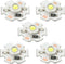 MECCANIXITY COB LED Light Chip Bead, 3W 280lm 6000-6500K, Energy Saving Bulb for Spotlight, 5 Pcs