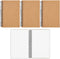 Spiral Bound Graph Paper Notebooks, 50 Sheets A5 Journal (5 x 7 In, 4 Pack)