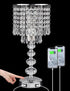 Acaxin Crystal Table Lamps for Bedroom Nightstand - Touch Bedside Lamps with