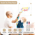 Clear Acrylic Dry Erase Board, 12" X 12" Golden Non-Magnetic Frameless White Board for Wall, Home, Office, 2 Markers