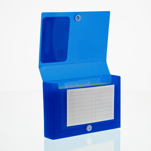 5 3"x5" 100-Card 6-Pack BAZIC PRODUCTS Index Card Case with Tab Dividers Durable Plastic Flash Card Organizer