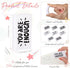 PerKoop 200 Pcs Inspirational Pencil Erasers, White Small Block Erasers, Motivational Bulk Erasers for Kids, Teachers