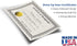 Embossed Gold Foil Certificate Seals - Excellence, Honor, Achievement Award Stickers - 100 Pack, 2" Diameter