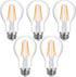 Lepro Vintage LED Bulbs, Dimmable Filament Bulb, 8W 800LM, 60W Equivalent, Classic Clear Glass, 2700K Warm White, A19