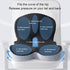 LEAQU Tailbone Memory Foam Office Chair Cushion, L-Shaped Integrated Seat Cushions, Chair Seat Cushion for Lower Back