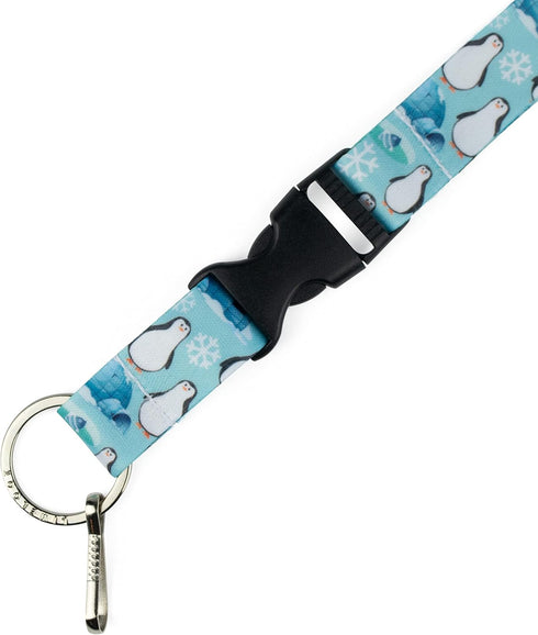 Limeloot Themed Lanyard for Keys, ID Badges, Accessories - Premium with Quick Release Buckle and Flat Ring