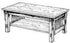 WOODCRAFT Project Paper Plan to Build Mission Coffee Table - Material Not