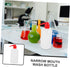 TOPPERFUN 2 pcs Graduated Narrow Mouth Wash Bottle Portable Scale Washing Bottle for Measurement for Laboratory Use