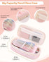 SKYDUE 44Pcs Aesthetic School Supplies, Big Capacity Pencil Case, 12 Highlighters, 11 Gel Pens, College Essentials