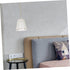 DOITOOL Cloth Lampshade Replacement Accessory Round Design Gold Trim for Home and Restaurant Lighting Versatile Light