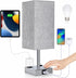 Soilsiu Bedside Lamp with USB Ports - Touch Control Table Lamp for