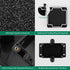 ABS IP67 Waterproof Dustproof Electrical Junction Box, with 15A 600V Barrier Terminal Cable Connector, 3.93 * 2.67 *