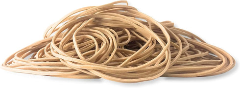 Upgrade Office Supply UPG23719 Rubber Bands, Size #19 (3-1/2" x 1/16"), 1/4 lb. Bag, Natural Crepe