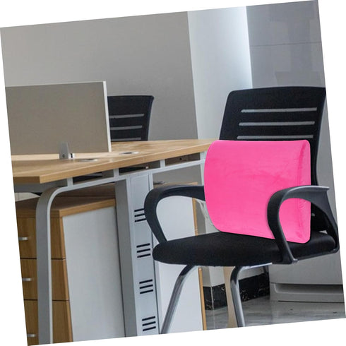 Comfortable Memory Foam Lumbar Support Pillow for Office and Car Use