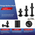 M8 x 70mm Flanged Button Head Socket Cap Screws, 10Pcs 18-8 (304) Stainless Steel with Nuts, Washers & Hex Spanner