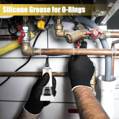 Generic Silicone Grease for O Rings | Long Lasting Silicone Grease,Machine Lubricating Oil, Multipurpose Valve Supplies