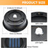 ELUTENG 4 Pack 2.76 inch, 2.42 inch) Solar Light Replacement Top (Top Size Bottom Size LED Solar Lantern Light Lids